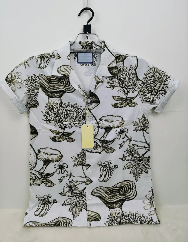 Luxury China Spandex Cot Drooped Shulderd Shirt