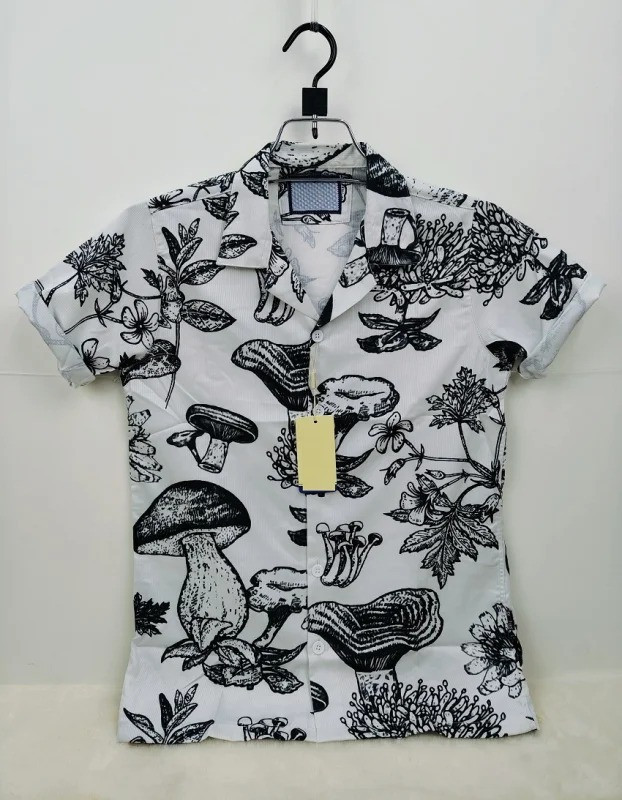 Luxury China Spandex Cot Drooped Shulderd Shirt